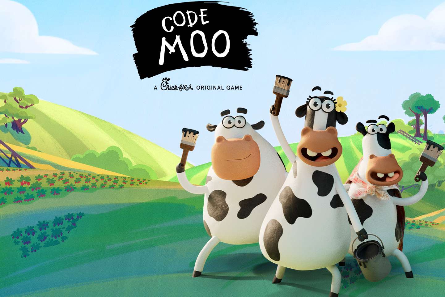 ChickfilA debuts a new mobile game featuring its signature cows